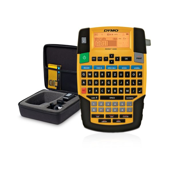 DYMO Industrial Label Maker - Rhino 4200 Kit