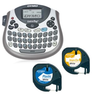 DYMO Letratag Label Maker - LT100T Desktop + 2 FREE Tapes